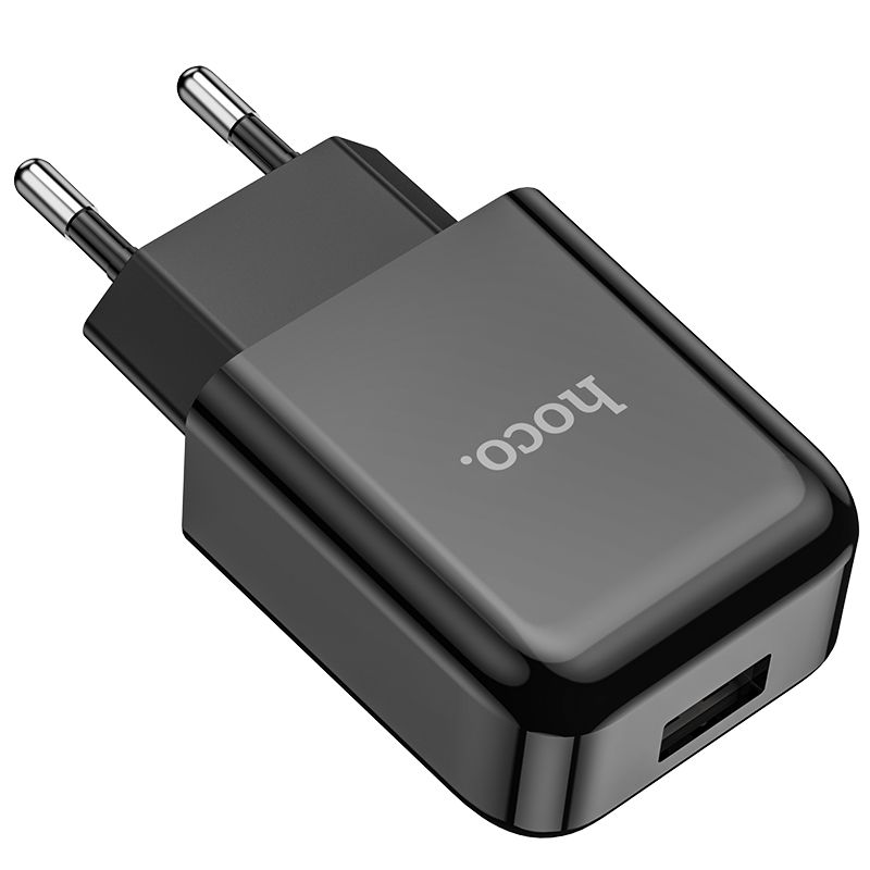 Hoco N2 Vigour Single Port Charger - Zwart