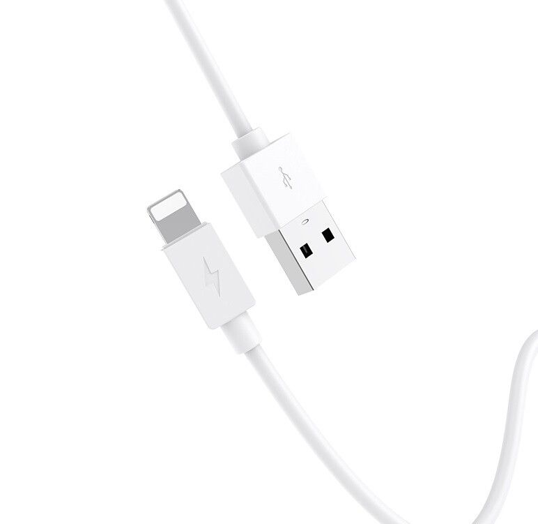 Hoco Charge&Synch Lightning Cable White (2 meter) X1