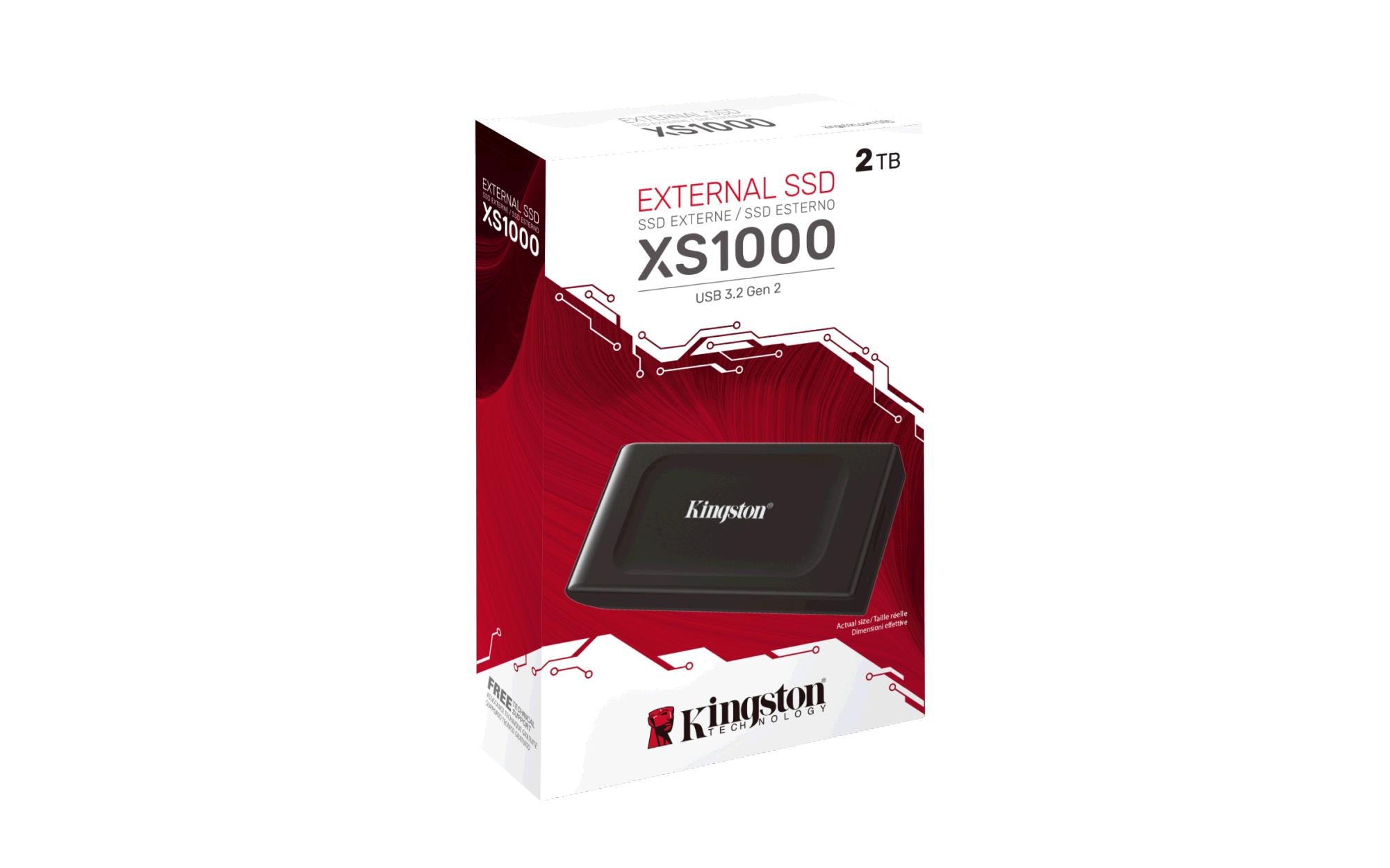 Kingston XS1000 2 TB Externe SSD
