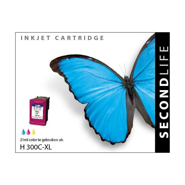 SecondLife - HP 300 XL Color