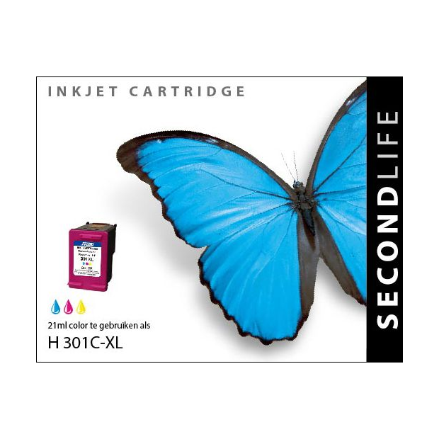SecondLife - HP 301 XL Color