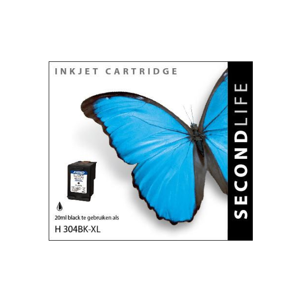 SecondLife - HP 304 XL Black