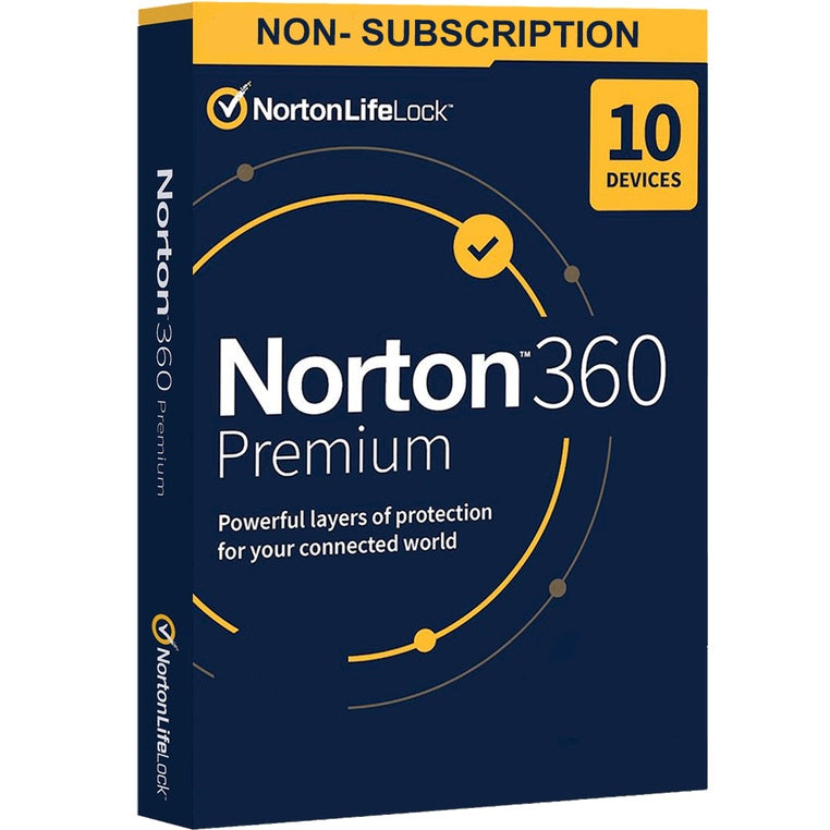 Norton 360 Premium 10-Devices + 75 GB Cloudstorage, 1 jaar