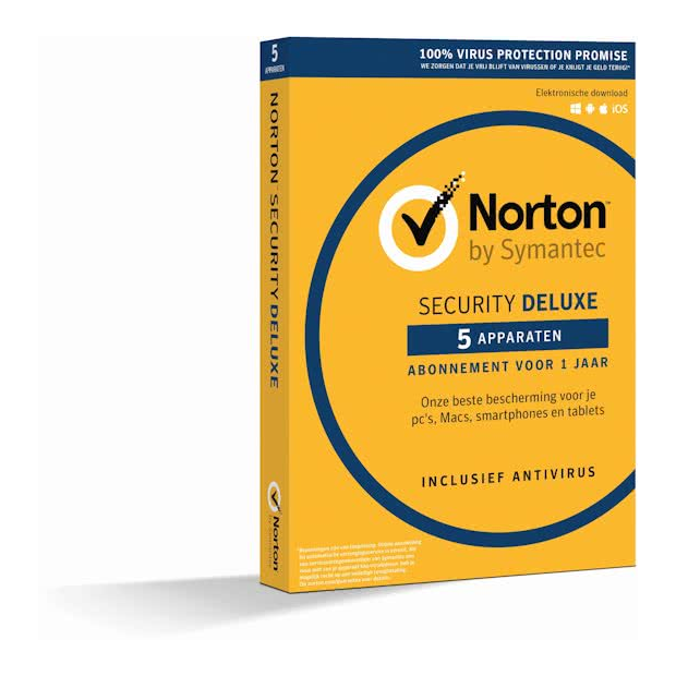 Norton 360 Deluxe 5-Devices + 50 GB Cloudstorage 1 year