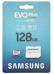 Samsung EVO Plus 128GB MicroSD Kaart